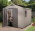 Пластиковый сарай Factor 8x8 фута Keter