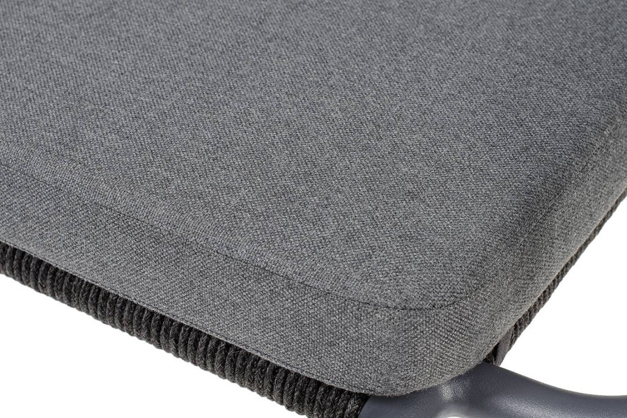 Cтул Нуар из роупа, темно-серый 4sis