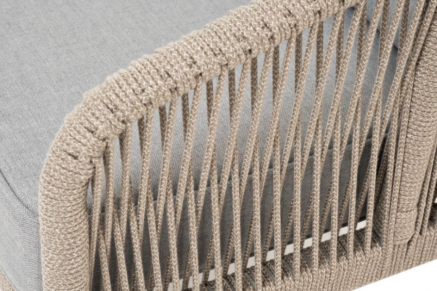 Диван двухместный плетеный из роупа Канны 4sis