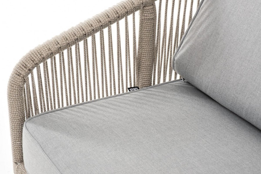 Диван двухместный плетеный из роупа Канны 4sis