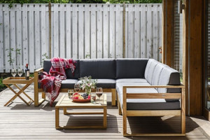 Угловой комплект Booka с кофейным столом Joygarden