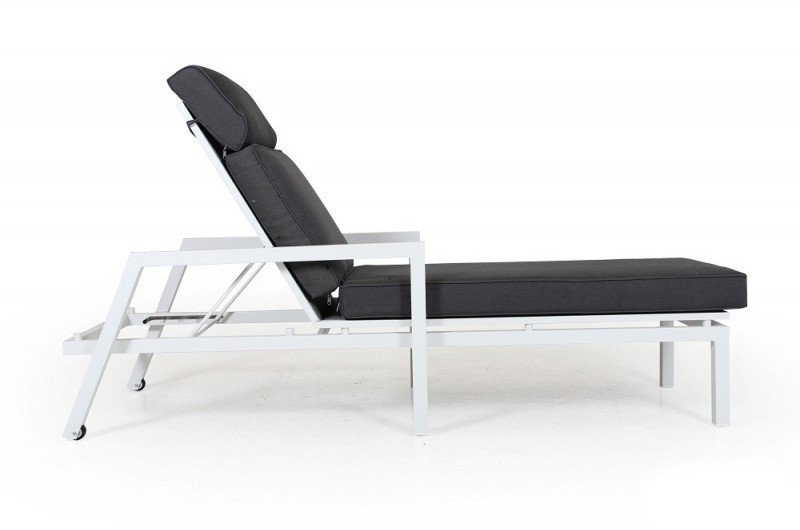 Шезлонг BELFORT белый Brafab