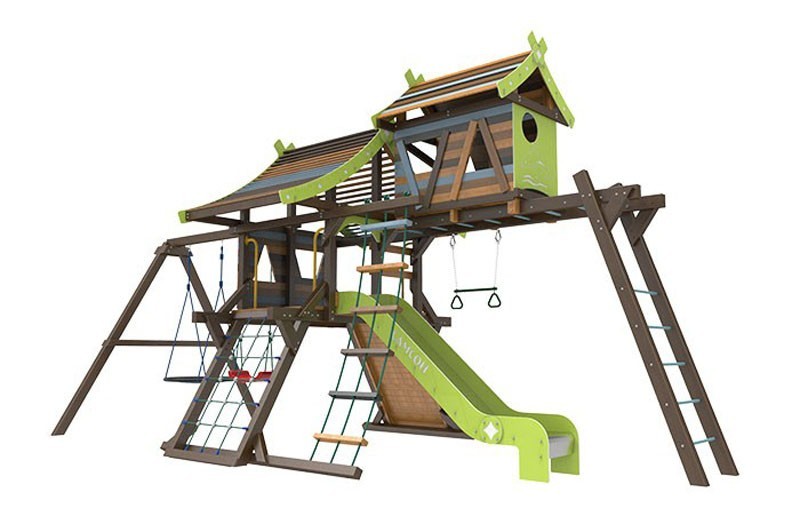 Игровая площадка Хижина Аквитания Самсон