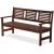 Набор мебели Хольмен коричневый Garden