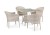 Комплект плетеной мебели T706/Y350A-W85-70x70 4Pcs Latte Афина