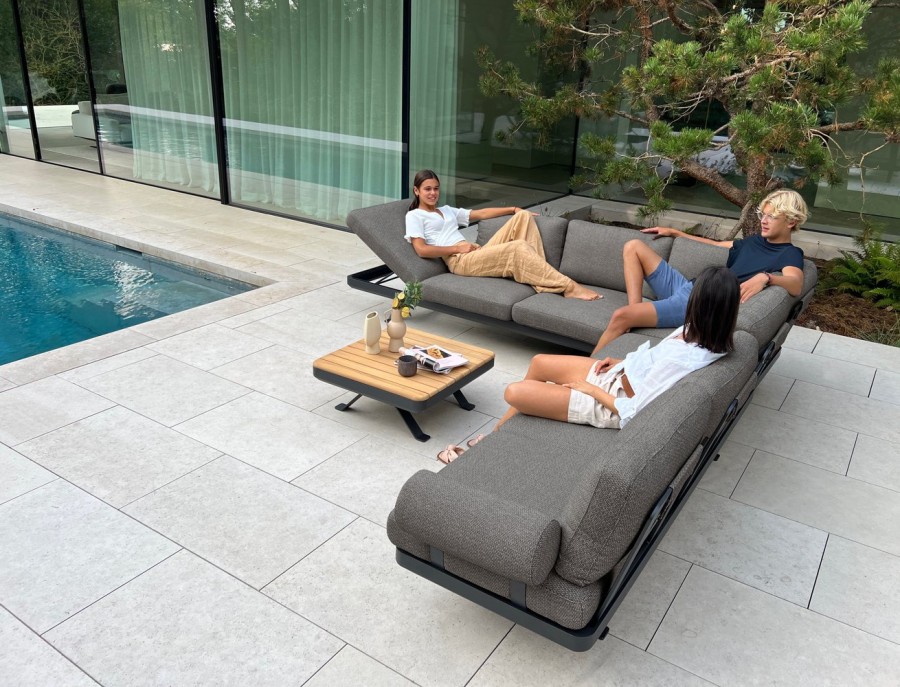 Комплект мебели Lund A, антрацит Brafab