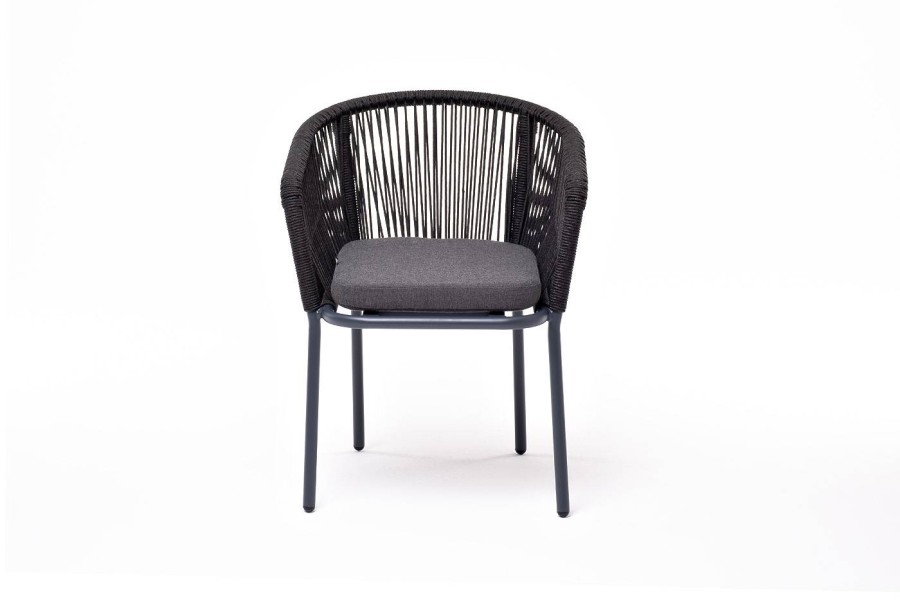 Обеденная группа на 4 персоны Форли, темно-серый 4sis