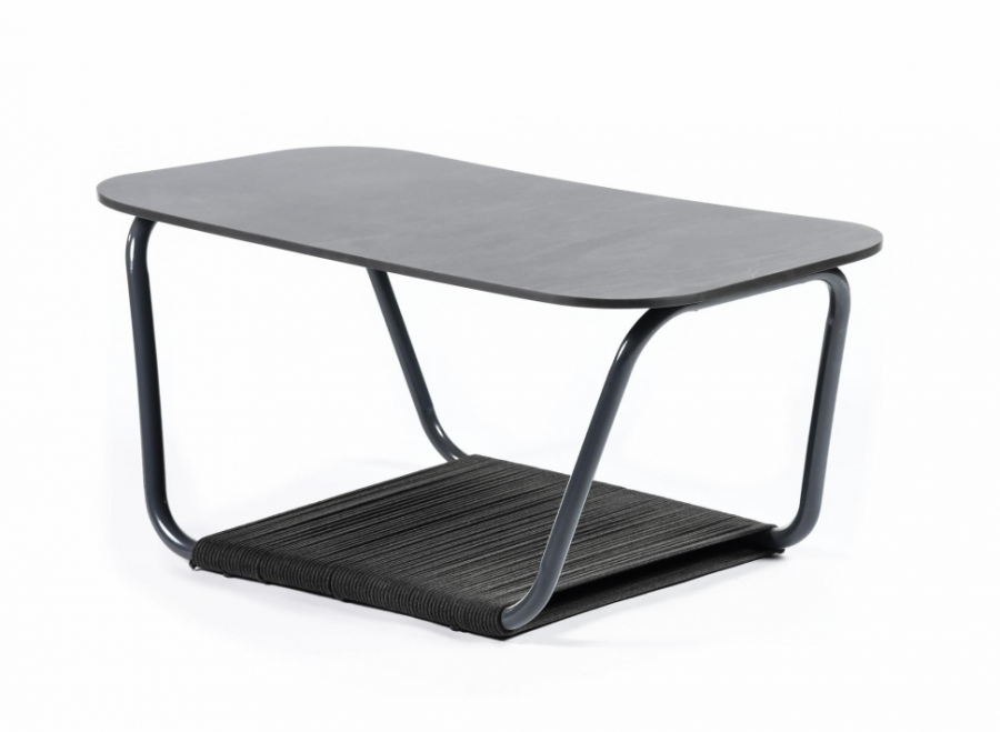 Модульная угловая лаунж-зона Канны темно-серая 4sis