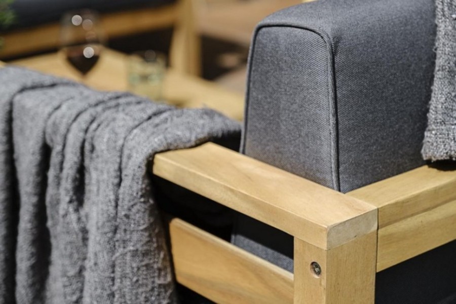 Угловой комплект с обеденным столом Booka Joygarden