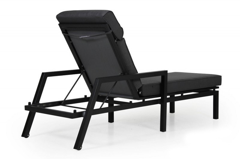 Шезлонг BELFORT черный Brafab