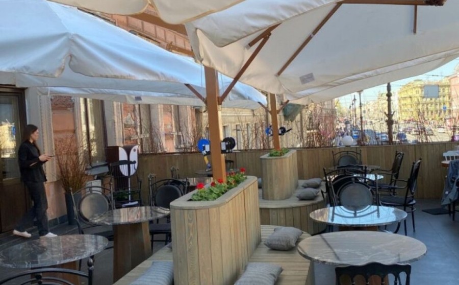 Профeссиональный зонт Maestro DOUBLE 300 квадратный Royal Family