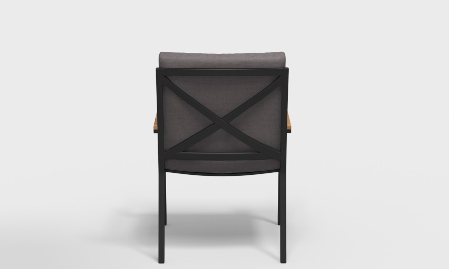 Обеденная группа Calma-3 180 антрацит Gardenini