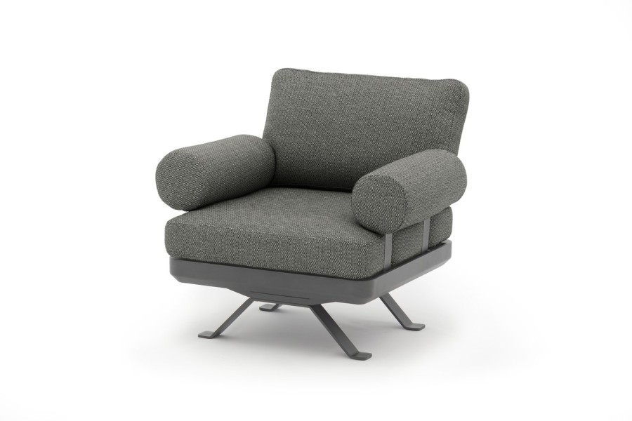 Комплект мебели Lund D, антрацит Brafab