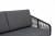 Модульный диван Канны левый темно-серый 4sis