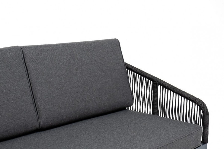 Модульный диван Канны левый темно-серый 4sis