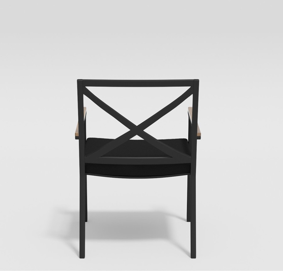 Обеденная группа Bella Calma 180 черная Gardenini