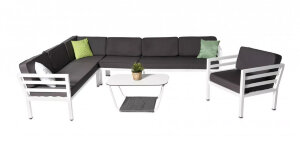 Модульная лаунж-зона из алюминия Глория 4sis