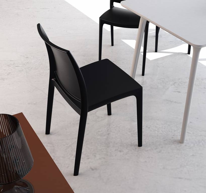 Стул пластиковый Maya черный Garden