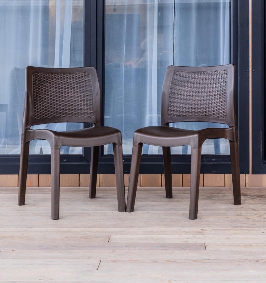 6 стульв JULY коричневые Royal Family