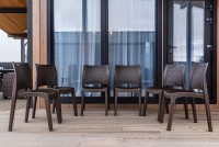 6 стульв JULY коричневые Royal Family