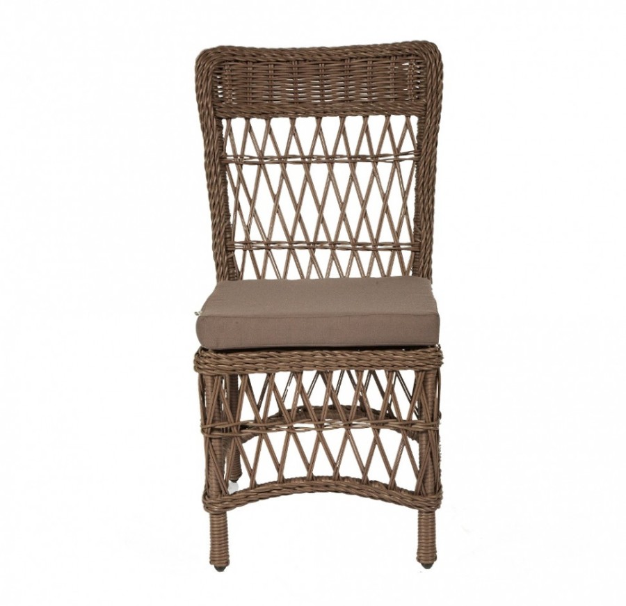 Комплект с круглым столом LEGEND коричневый Aiko