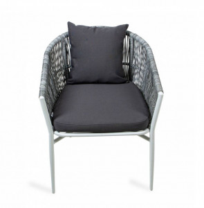 Кресло ZOE серый Aiko Кресло ZOE серый Aiko