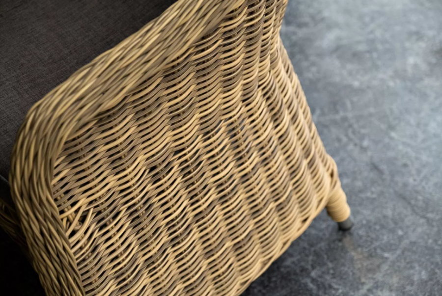 Плетеное кресло Равенна соломенное 4sis