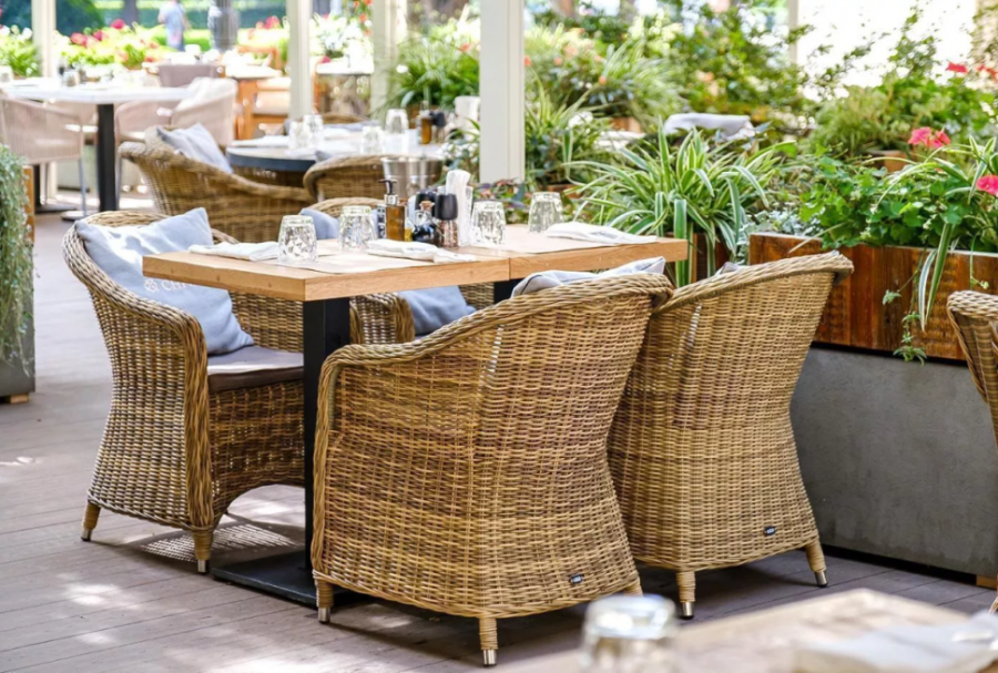 Плетеное кресло Равенна соломенное 4sis