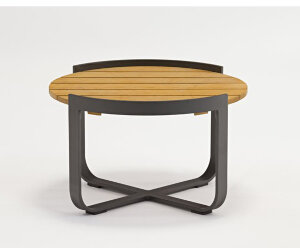 Стол кофейный Boden антрацит/натуральный Brafab