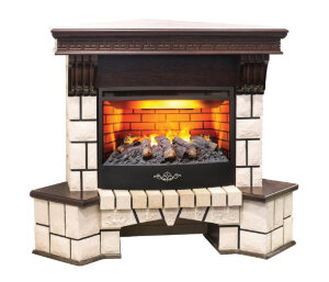 3D-электрокамин Stone Corner 25,5 AO c очагом FireStar 25,5 3D Garden 3D-электрокамин Stone Corner 25,5 AO c очагом FireStar 25,5 3D Garden
