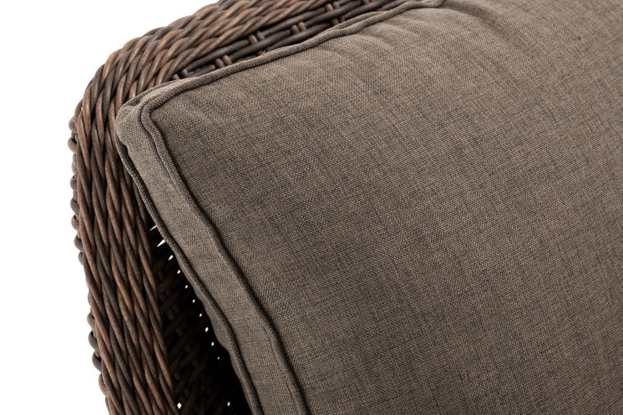 Трехместный диван Прованс коричневый 4sis