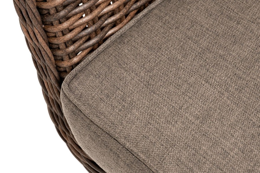 Трехместный диван Прованс коричневый 4sis