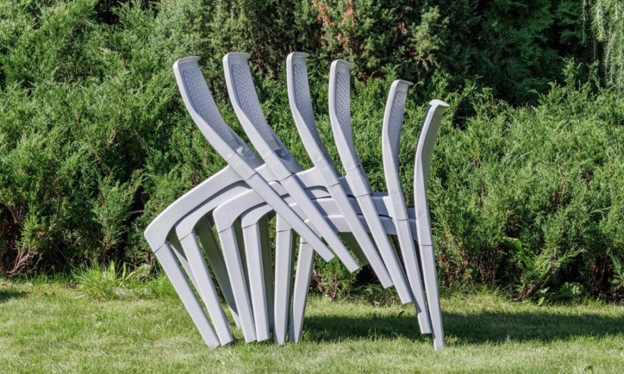 6 стульев JULY светло-серые Royal Family