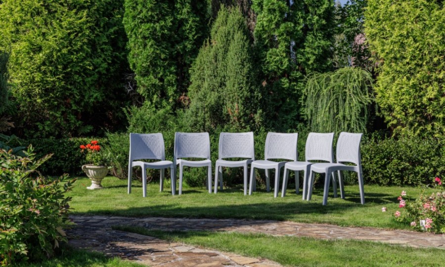 6 стульев JULY светло-серые Royal Family