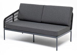 Модульный диван Канны правый темно-серый 4sis