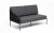 Модульный диван Канны правый темно-серый 4sis