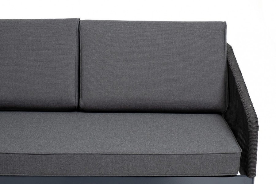 Модульный диван Канны правый темно-серый 4sis