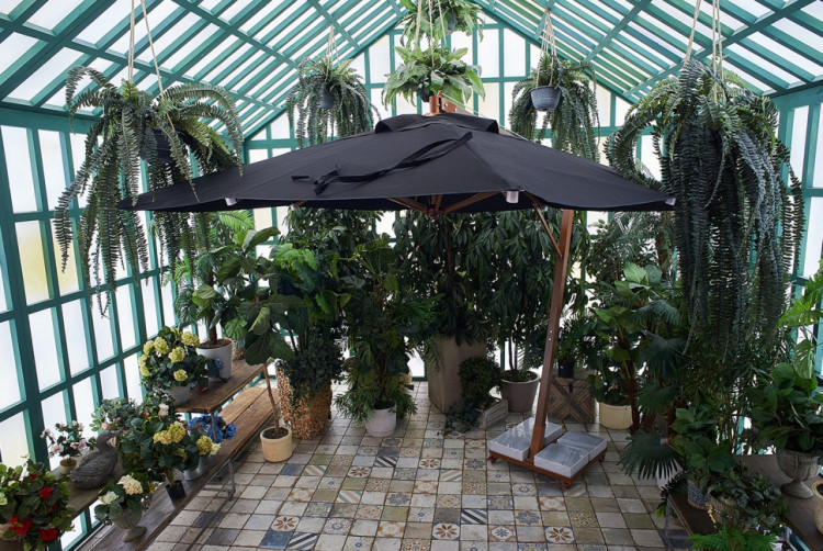 Профeссиональный зонт Maestro Lux 350 квадратный Royal Family