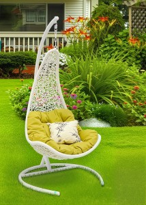 Подвесное кресло-качели Wind White Y0085 Garden