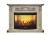 3D-электрокамин Stone Corner STD c очагом 3D Oregan Garden