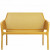 Диван пластиковый Net Bench горчичный Nardi