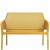 Диван пластиковый Net Bench горчичный Nardi
