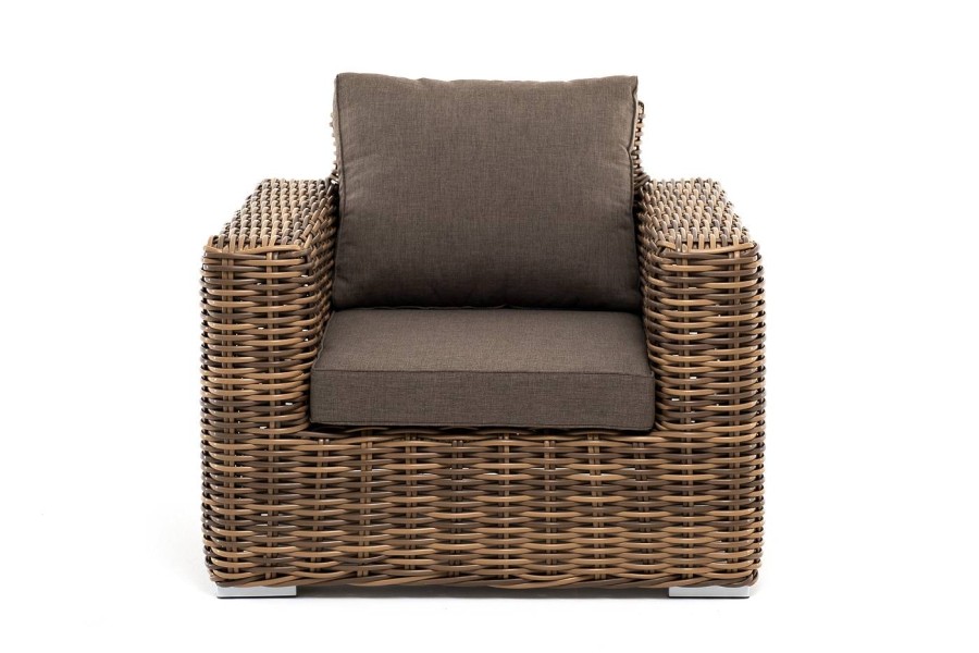 Плетеное кресло Палермо, соломенный 4sis