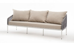 Диван трехместный плетеный из роупа Канны 4sis