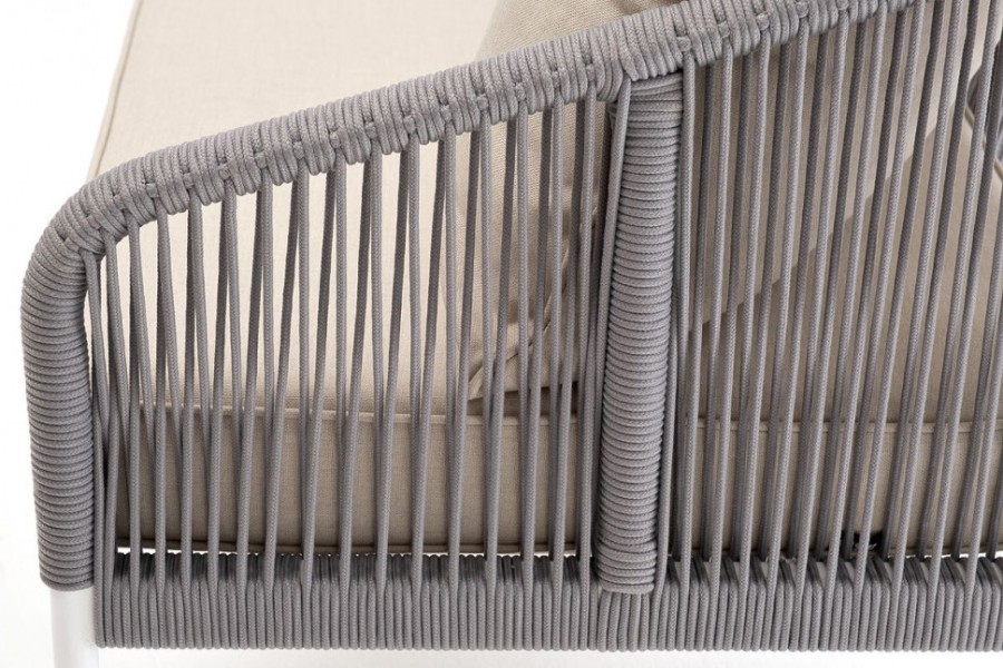 Диван трехместный плетеный из роупа Канны 4sis