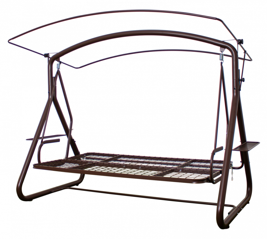Садовые качели Дефа Люси Люкс шоколад Garden