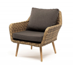 Кресло Прованс из искусственного ротанга соломенное 4sis