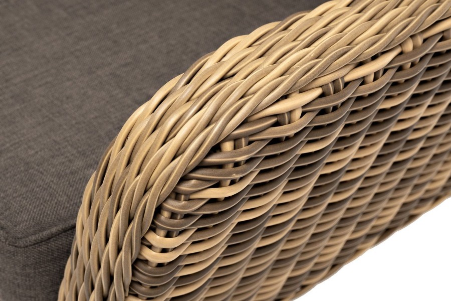 Кресло Прованс из искусственного ротанга соломенное 4sis