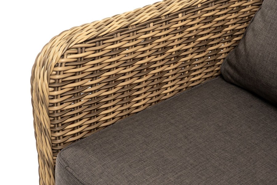 Кресло Прованс из искусственного ротанга соломенное 4sis