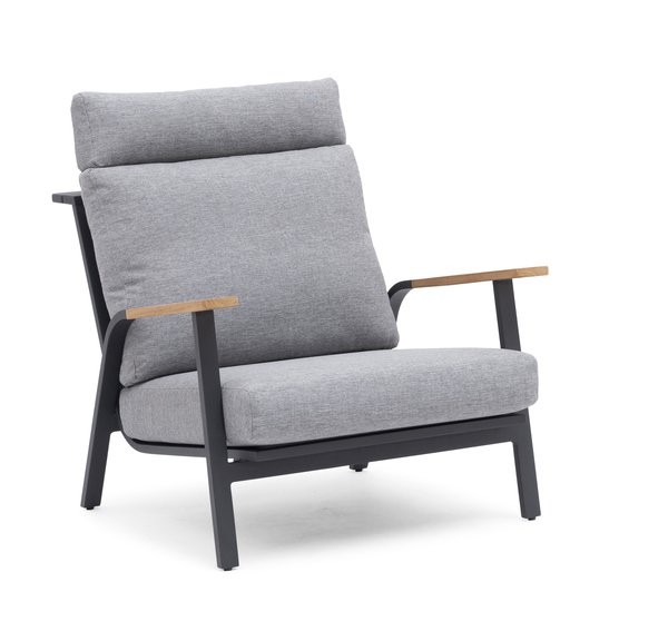 Комплект с 3-х местным диваном Malmo Lounge, серый Brafab